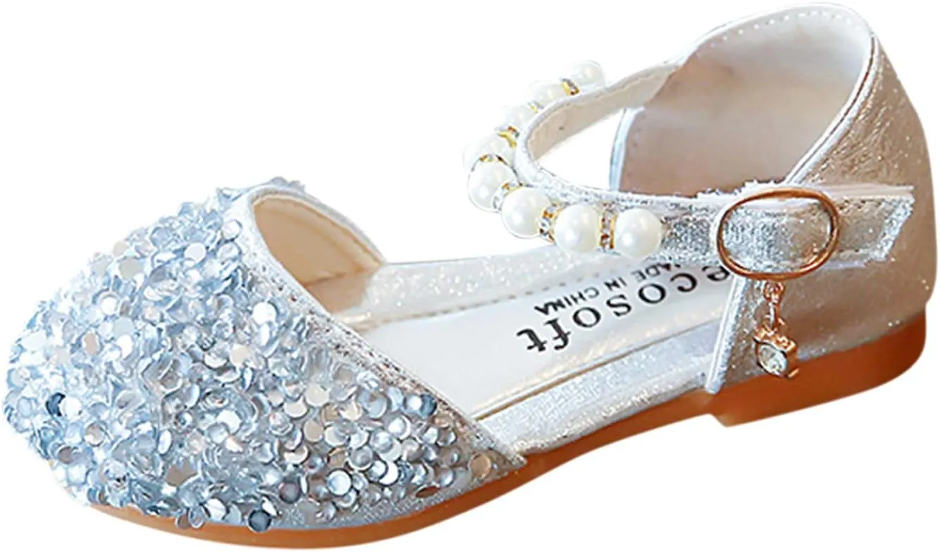 18 1 Shoes Kids Pearl Bowknot Infant Girls Sandals Princess Single Baby Crystal Bling Toddler Shoe Size 6 Boy