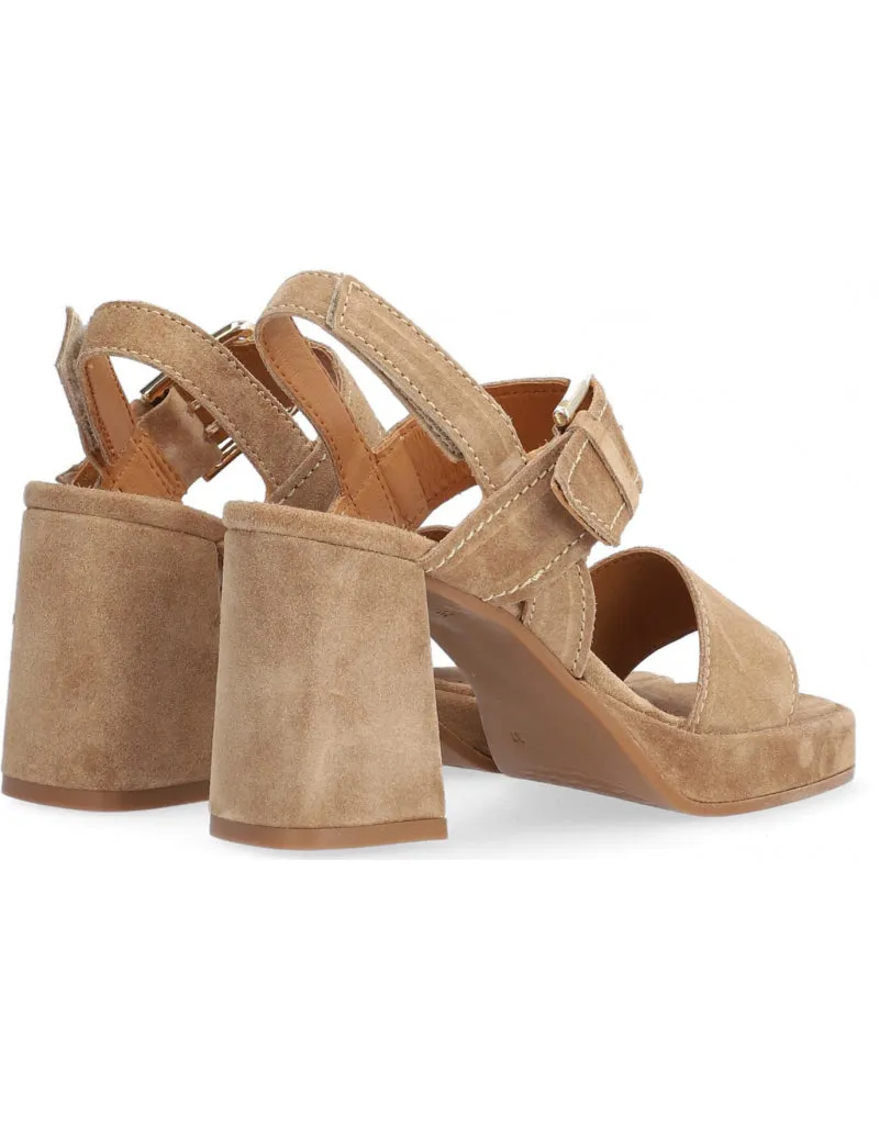 Alpe strappy block heels