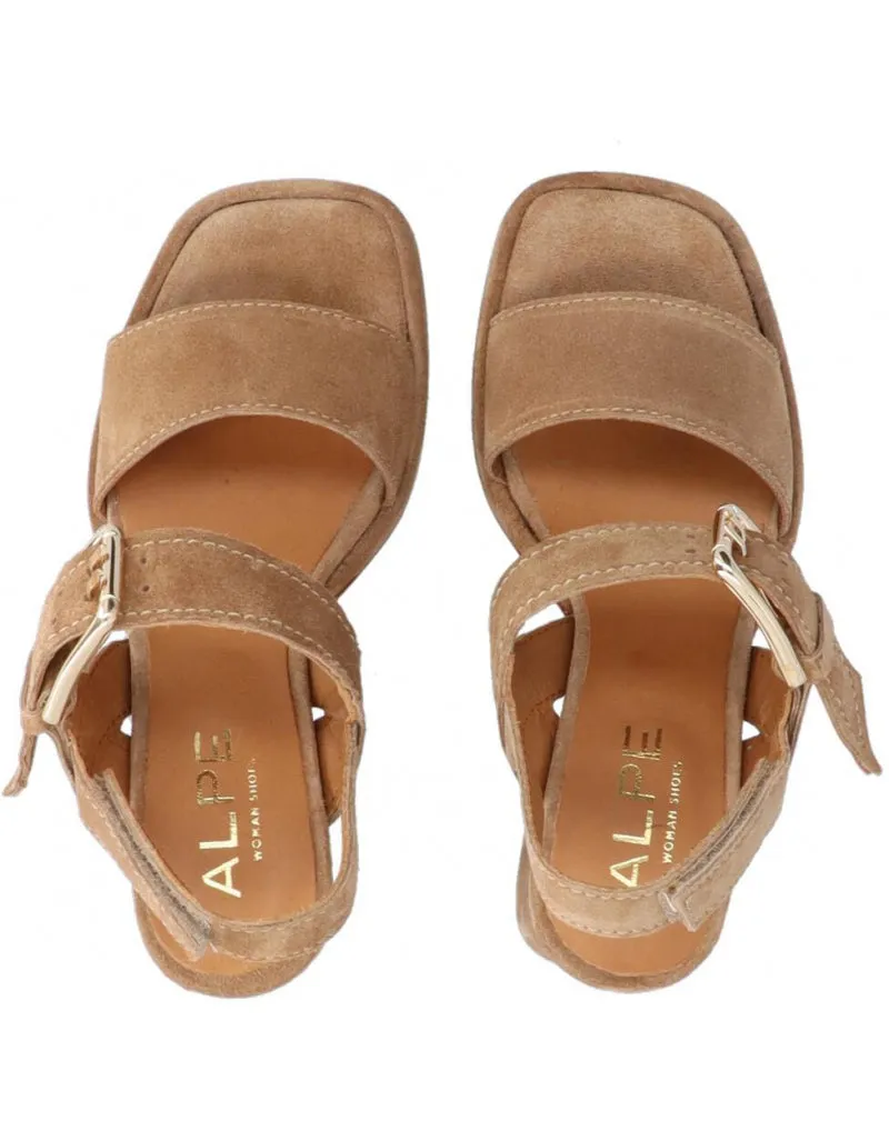 Alpe strappy block heels