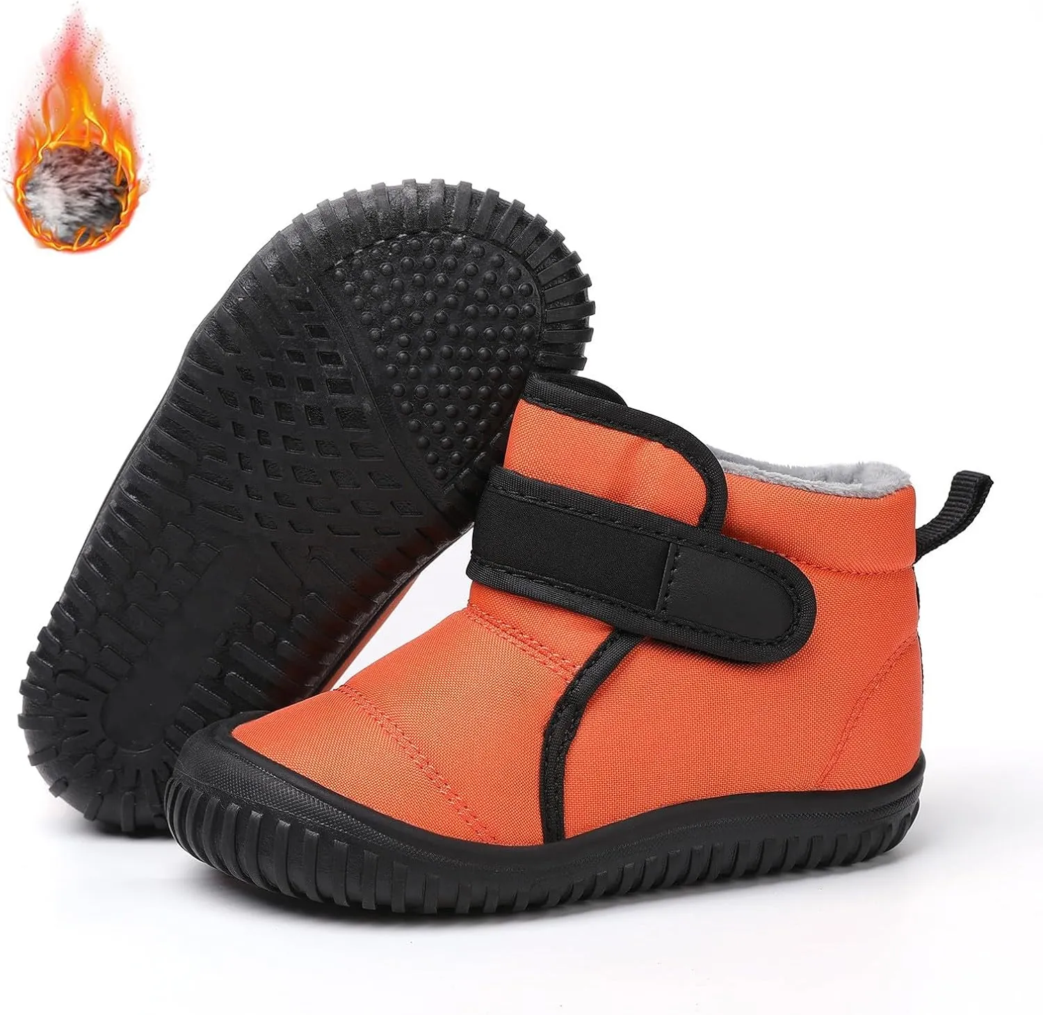 Baby Winter Snow Boots for Infant Boys Girls Toddler Waterproof WalkIng Shoes Soft Sole Anti-Slip Outdoor Booties