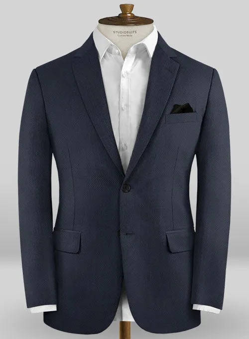 Caccioppoli Sun Dream Zicci Blue Wool Silk Jacket