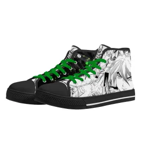 GW Anime Mens High Top Canvas Shoes