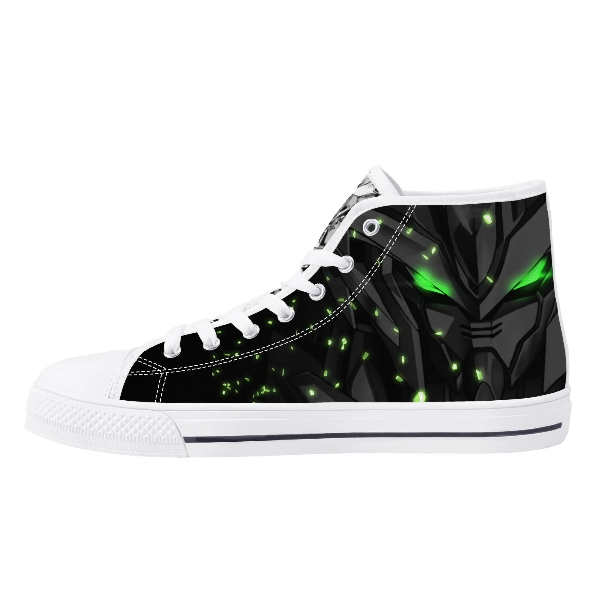 GW Anime Mens High Top Canvas Shoes