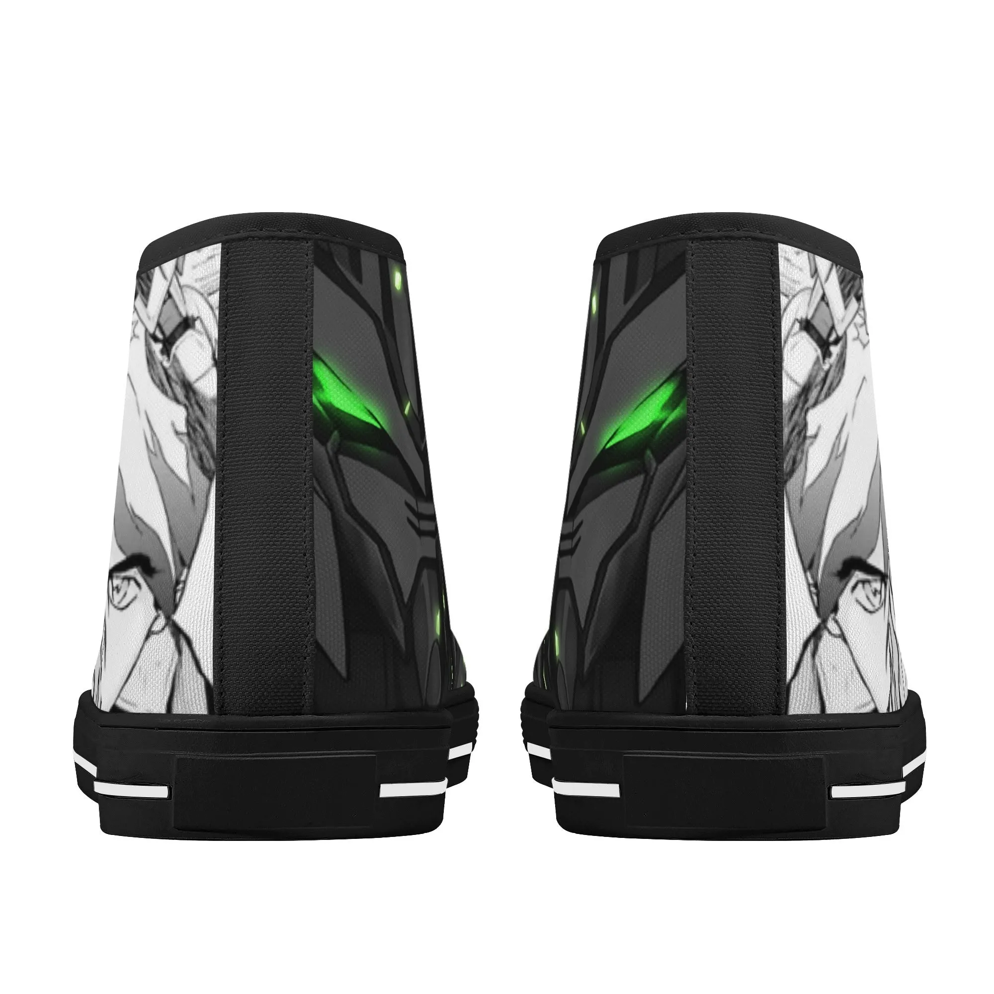 GW Anime Mens High Top Canvas Shoes