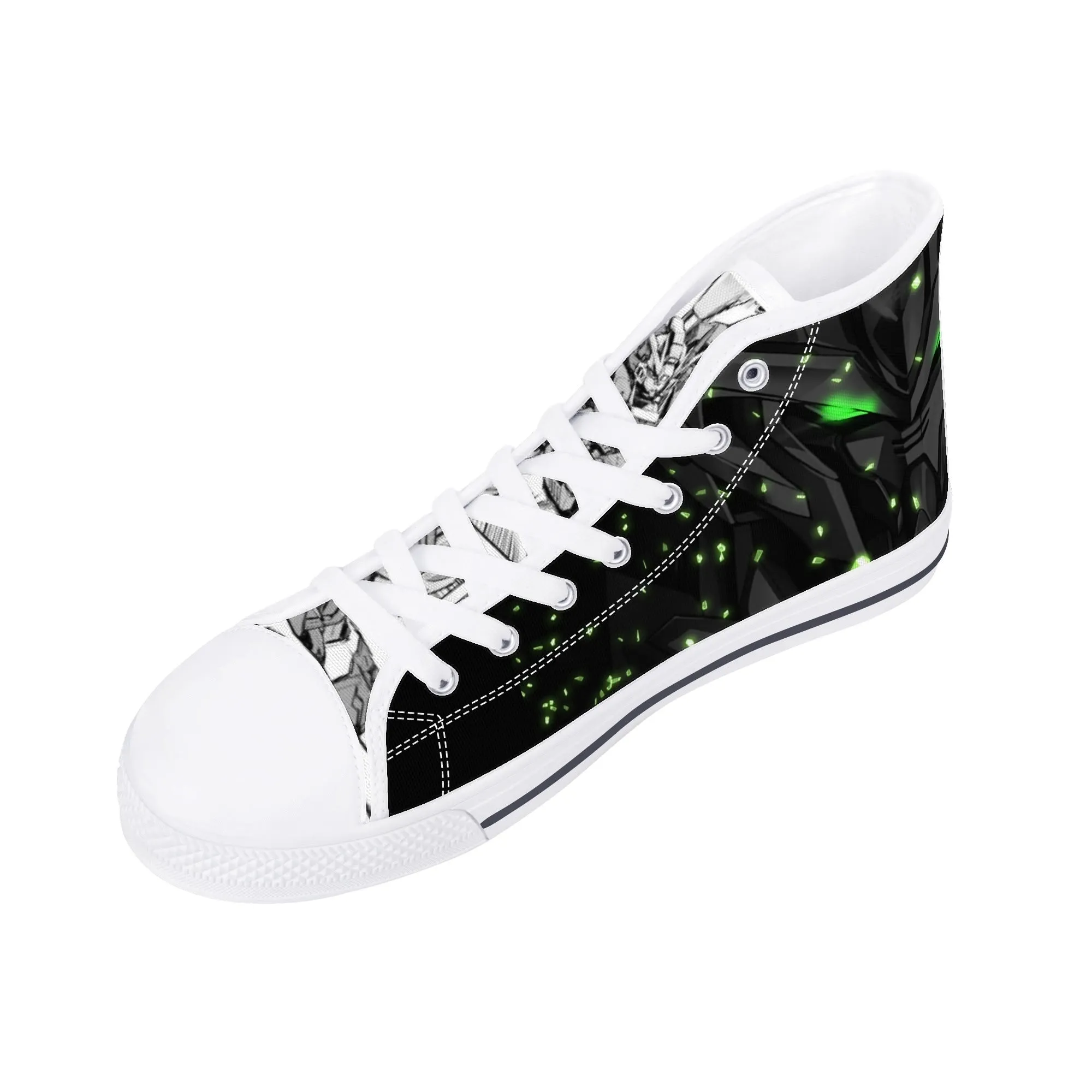 GW Anime Mens High Top Canvas Shoes