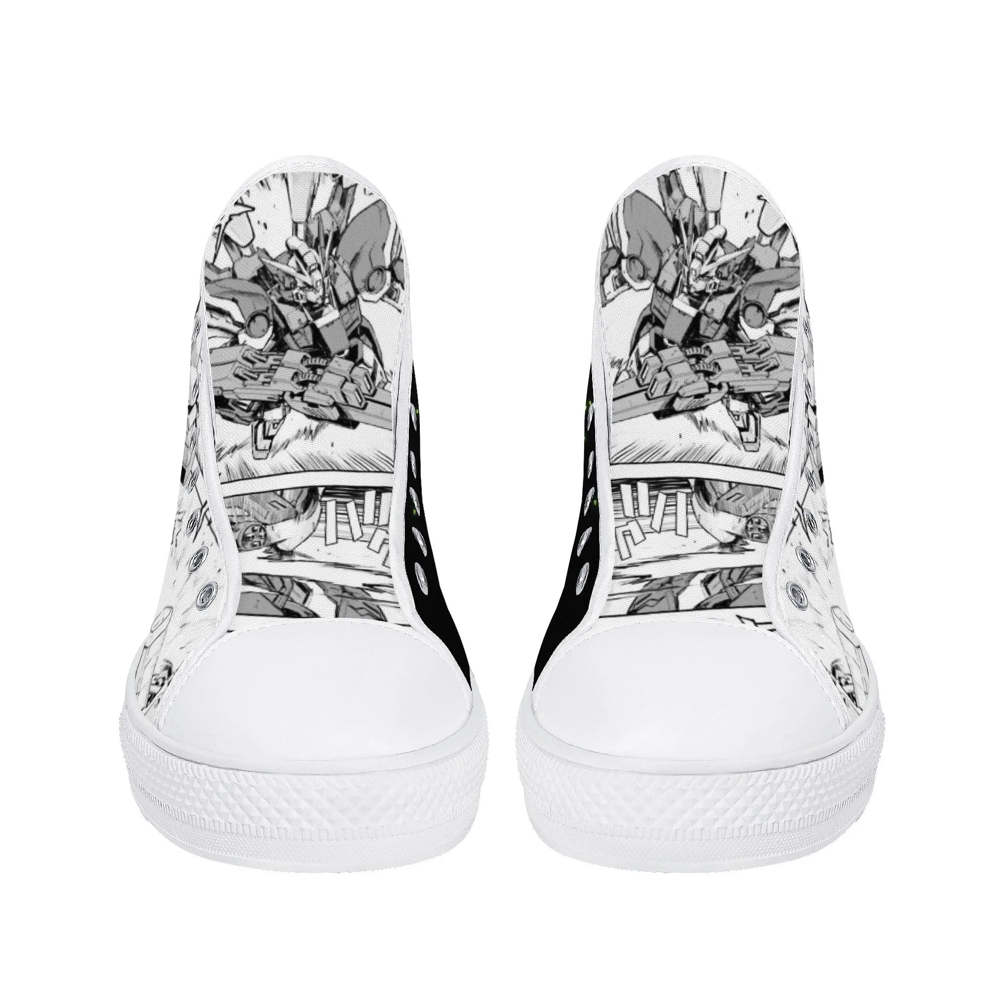 GW Anime Mens High Top Canvas Shoes