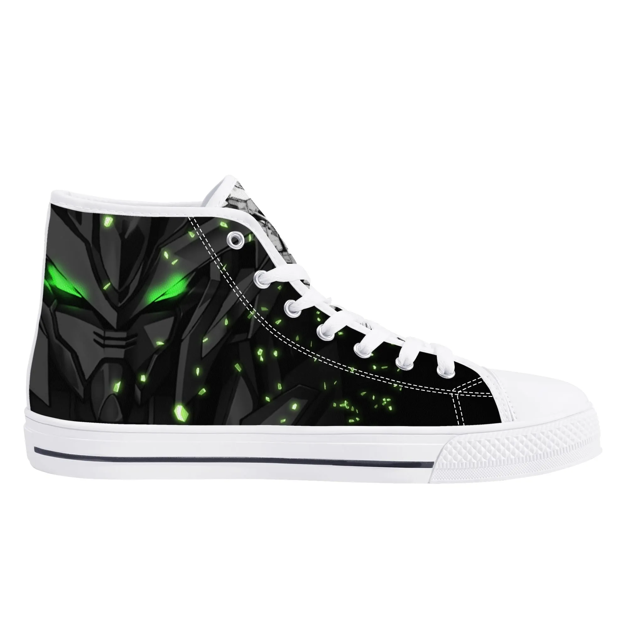 GW Anime Mens High Top Canvas Shoes