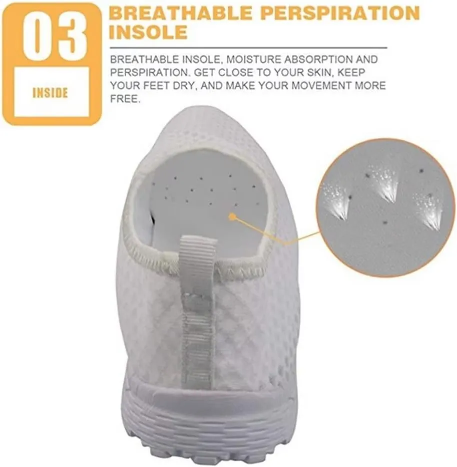 Jeiento Outdoor Running Sneaker for Men Women Christmas Shoes Walking Shoes Comfort Footwear Trainers Mesh Shoes