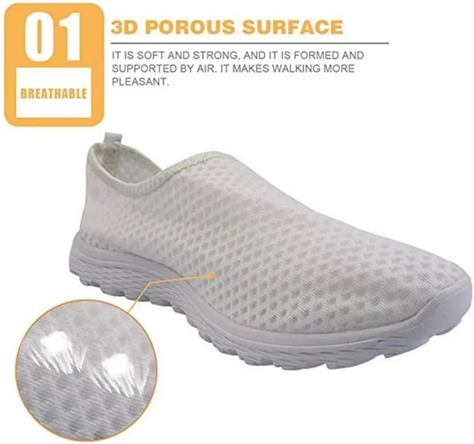 Jeiento Outdoor Running Sneaker for Men Women Christmas Shoes Walking Shoes Comfort Footwear Trainers Mesh Shoes