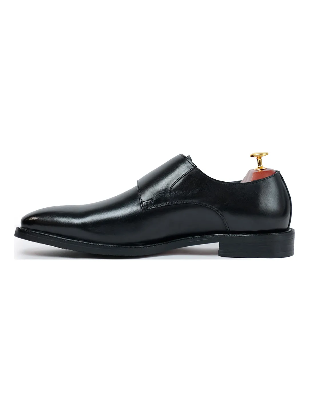 Julius Classic Monk Strap Black