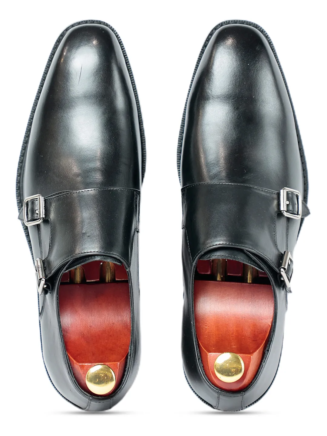 Julius Classic Monk Strap Black