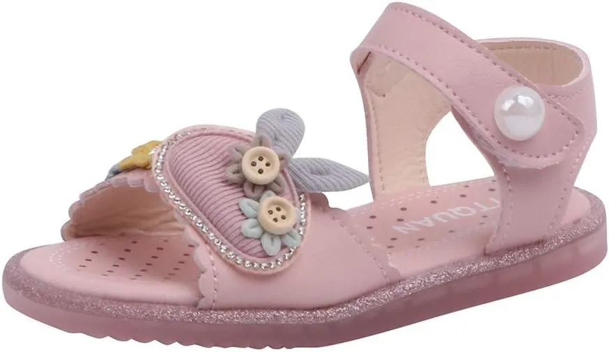 Kids Shoes Size 12 Rabbit Cute Toddler Princess Girls Kids Baby Infant Beach Soft Shoes for Girls 9 Years Old
