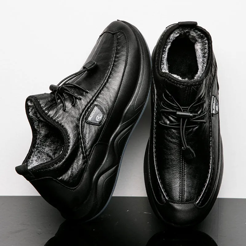 Men's Winter Waterproof Plush Ankle Boots