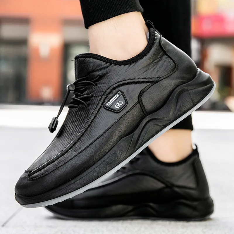 Men's Winter Waterproof Plush Ankle Boots