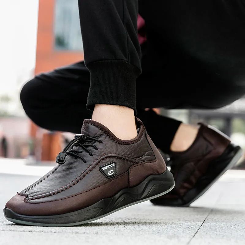 Men's Winter Waterproof Plush Ankle Boots