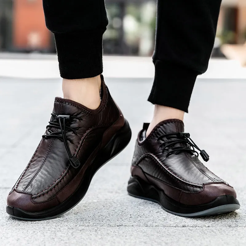 Men's Winter Waterproof Plush Ankle Boots