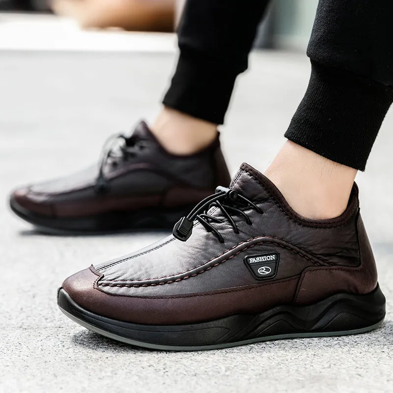 Men's Winter Waterproof Plush Ankle Boots
