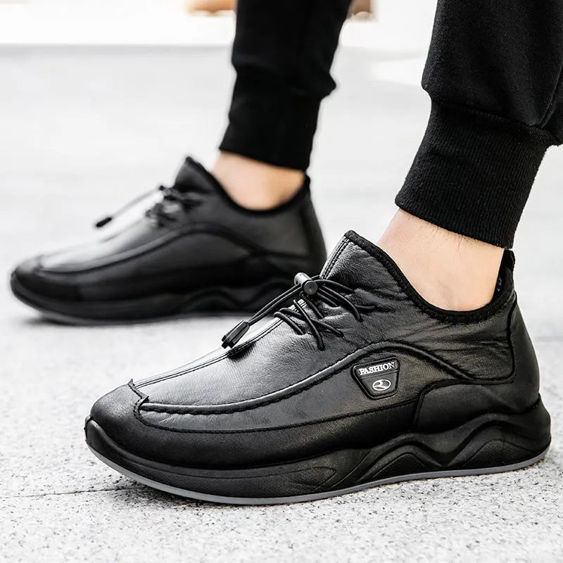 Men's Winter Waterproof Plush Ankle Boots