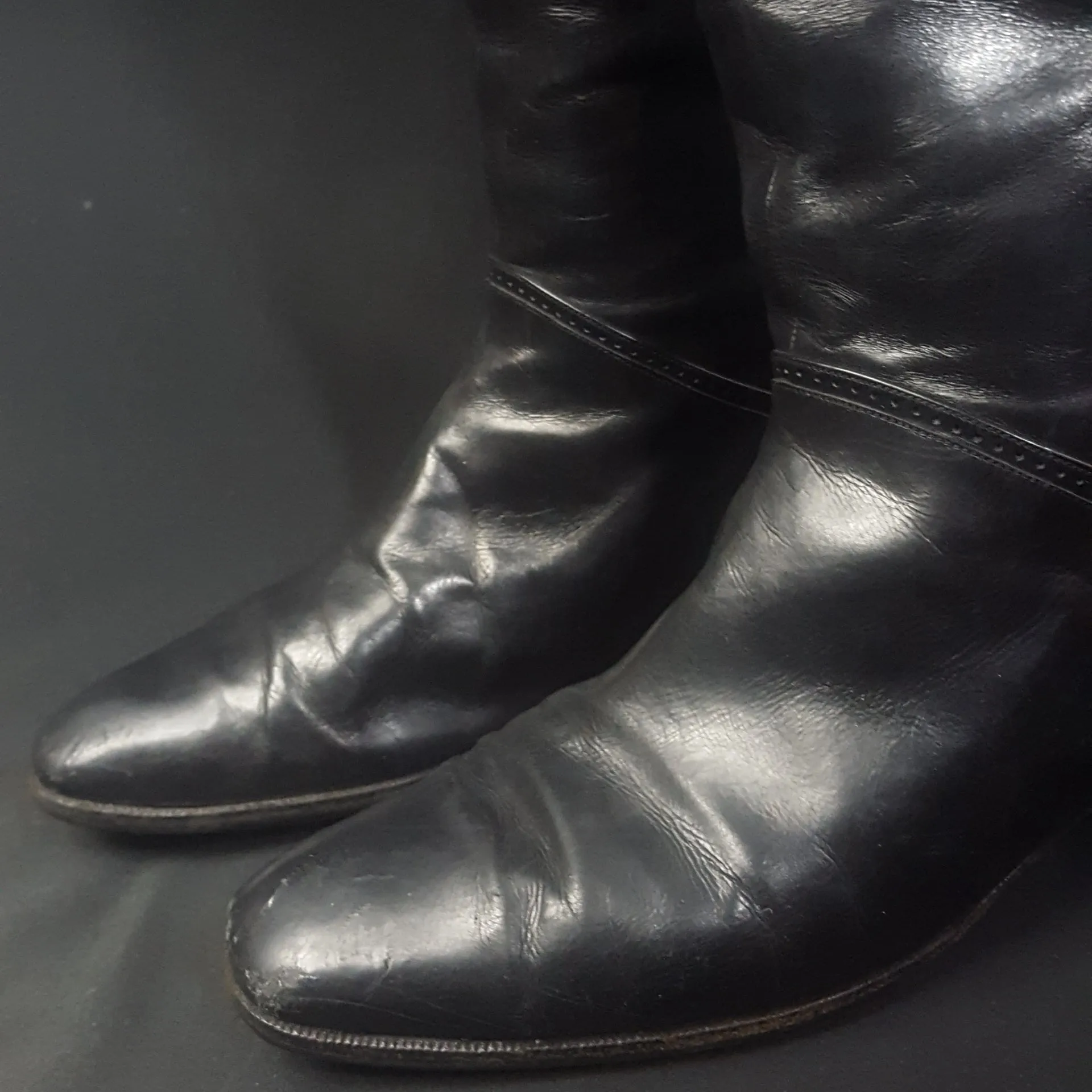 Salvatore Ferragamo Riding Boots 7.5