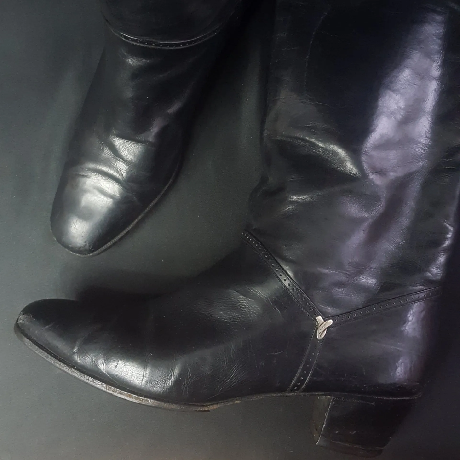 Salvatore Ferragamo Riding Boots 7.5