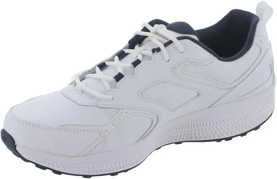 Skechers Men's Go Run Consistent Leather Cross training Tennis Shoe Sneaker with Air Cooled Foam