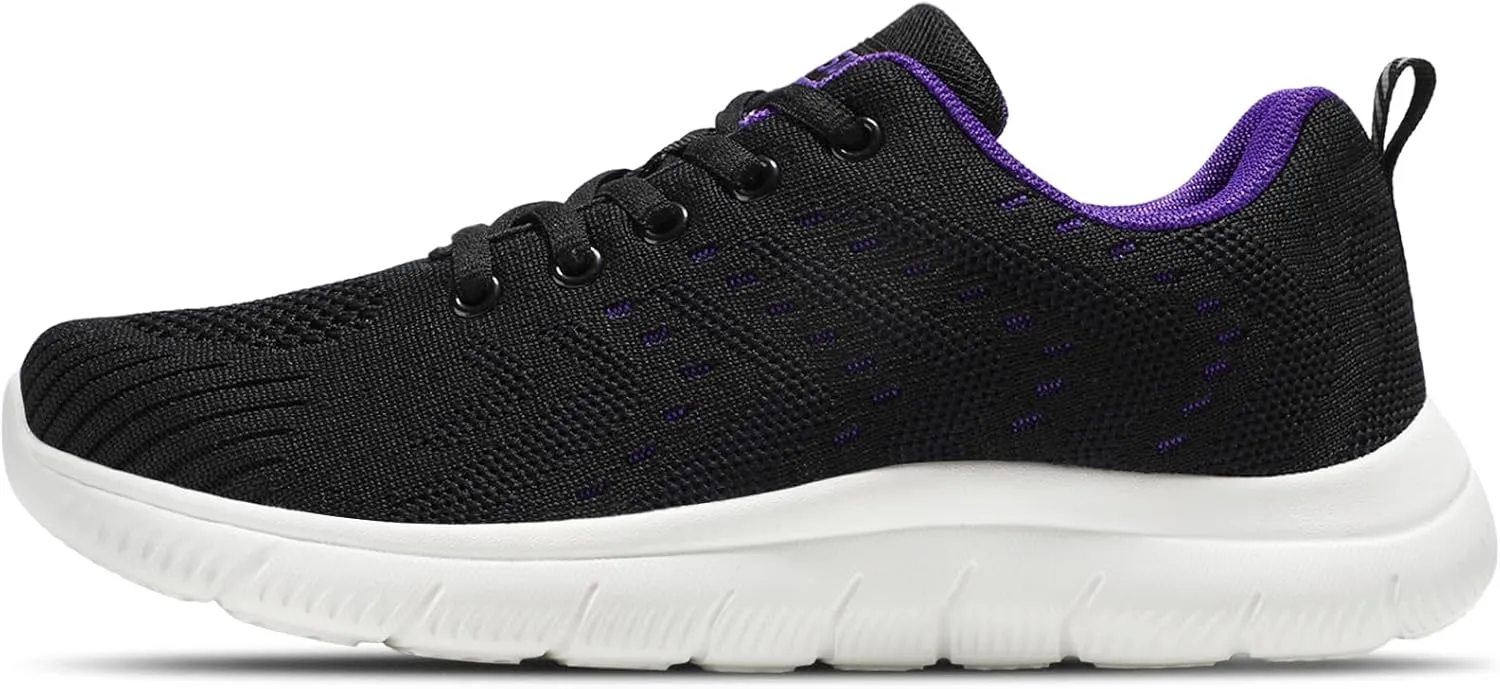 STQ Tennis Shoes Womens Lightweight Comfortable Walking Shoes Athletic Fashion Workout Gym Cross Training Sneakers