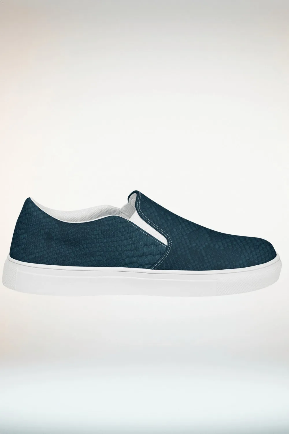 TGC Boutique Dark Green Slip On Canvas Shoes
