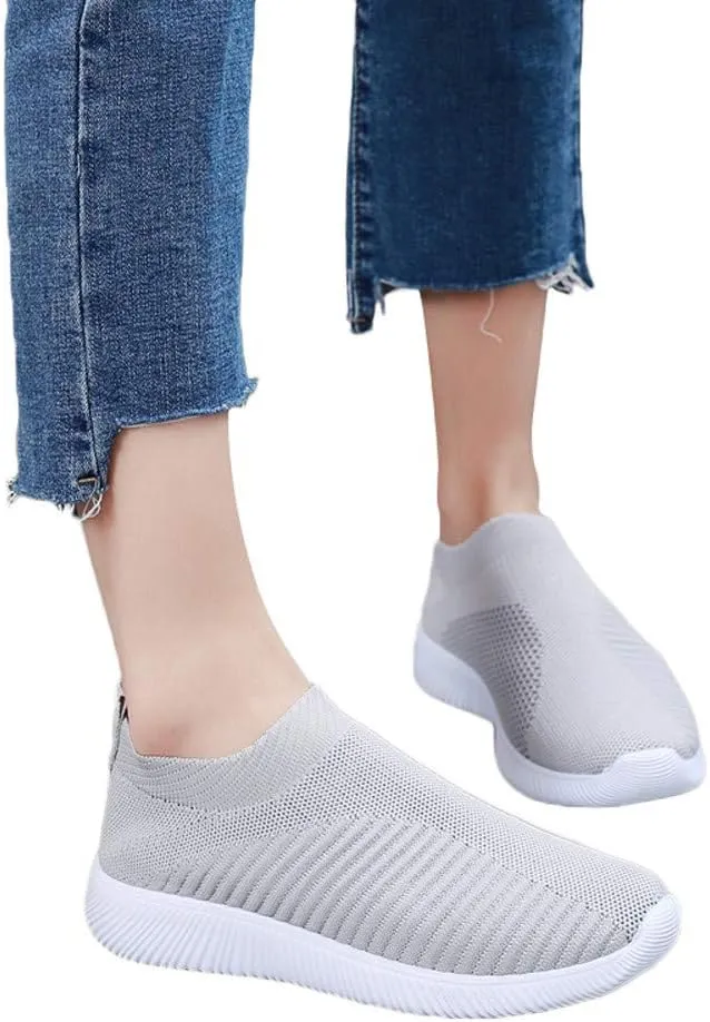 Women's Fashion Sneaker Non Slip Breathable Lightweight Comfortable Lace Up Men Running Shoes Christmas Loafers Women Glitter Sneakers for Women