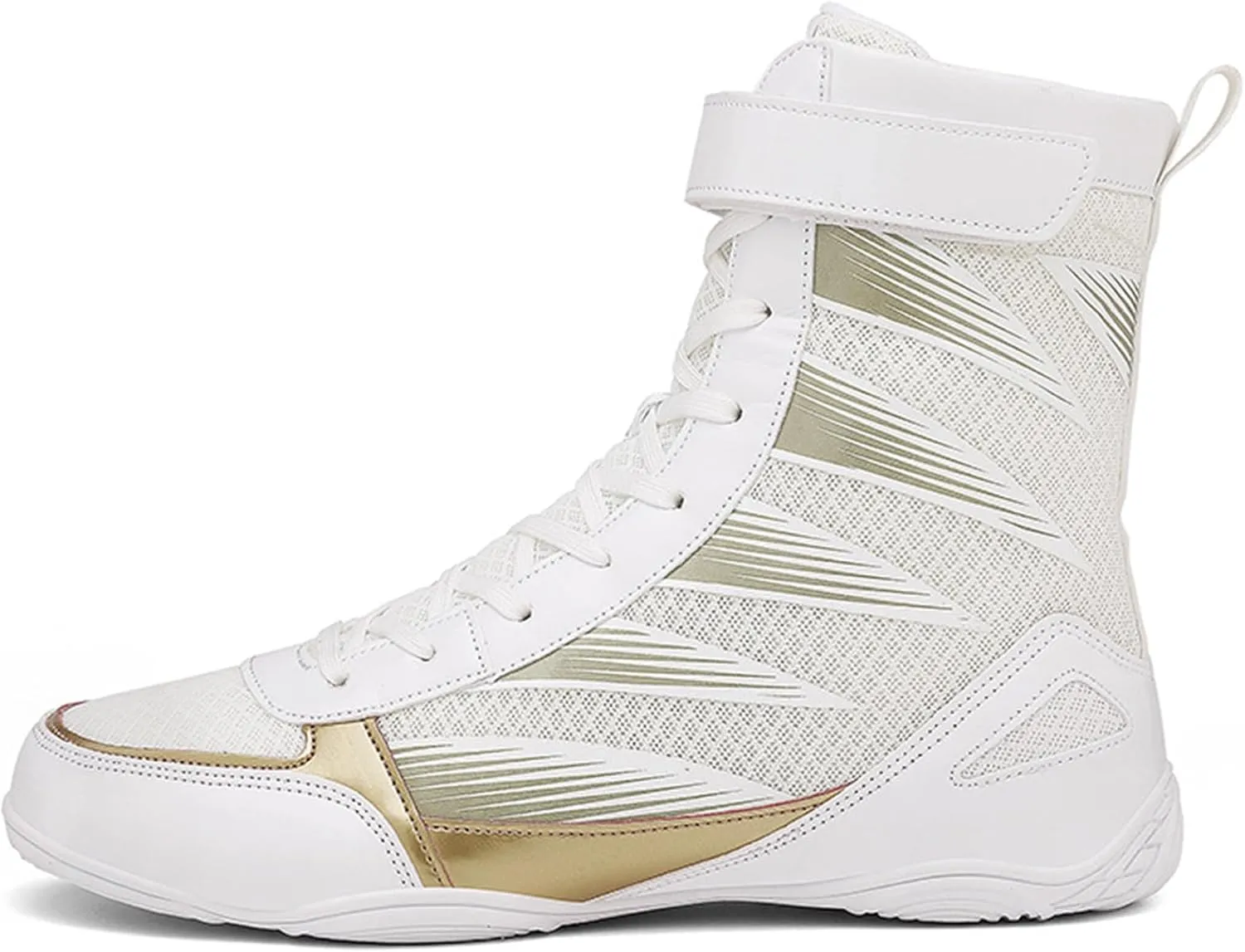 Wrestling Shoes Mens Lightweight High-Top Boxing Ankle Boots for Fitness Powerlifting,Bodybuilding,Training
